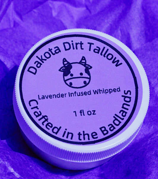 Lavender Infused Whipped Tallow – Small Batch, Handmade Moisturizer