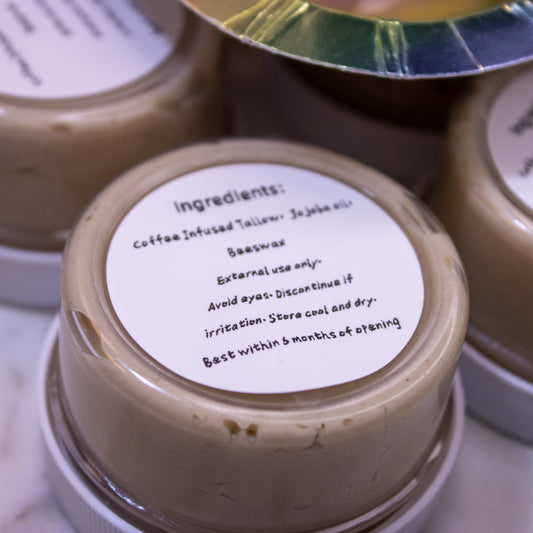 Coffee-Infused Face Cream