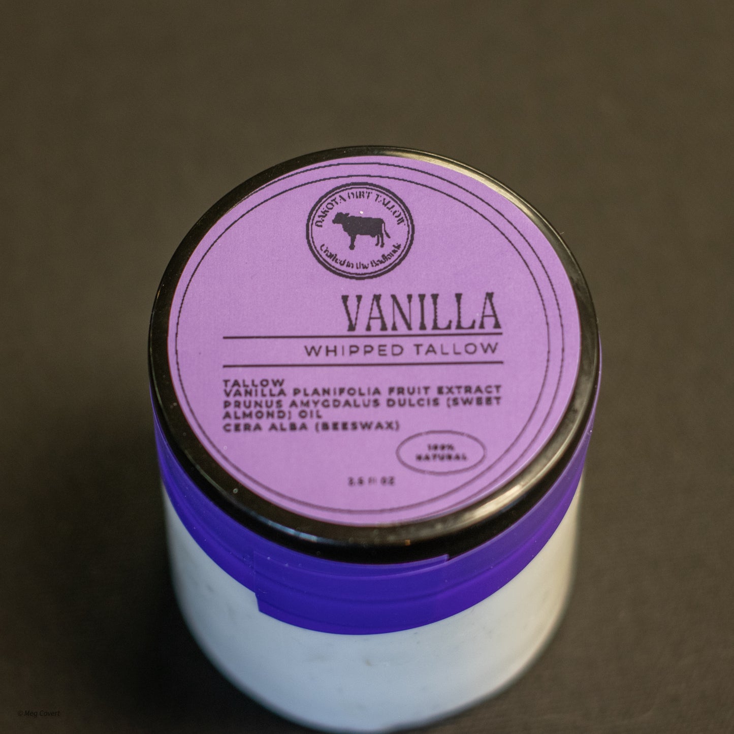 Vanilla Infused Whipped Tallow – Small Batch, Handmade Moisturizer